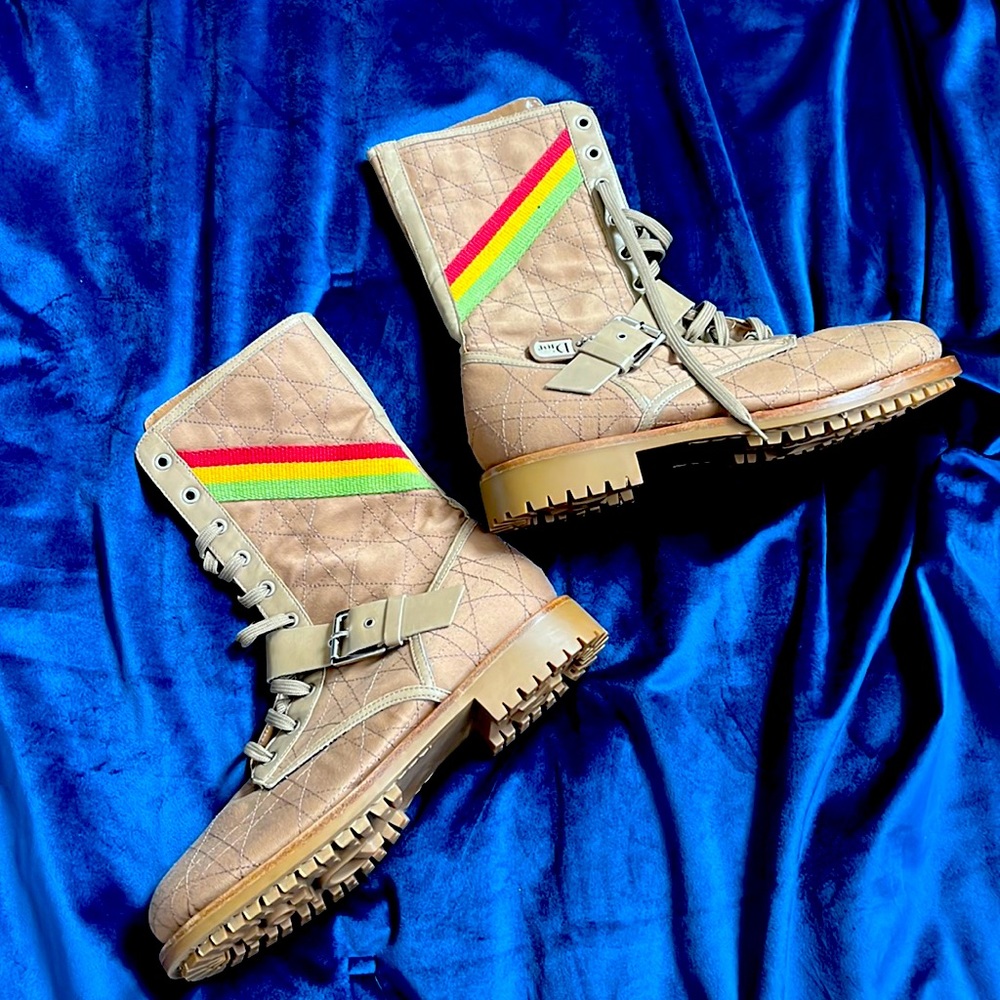 Christian Dior Boots European 38 1/2 Beige